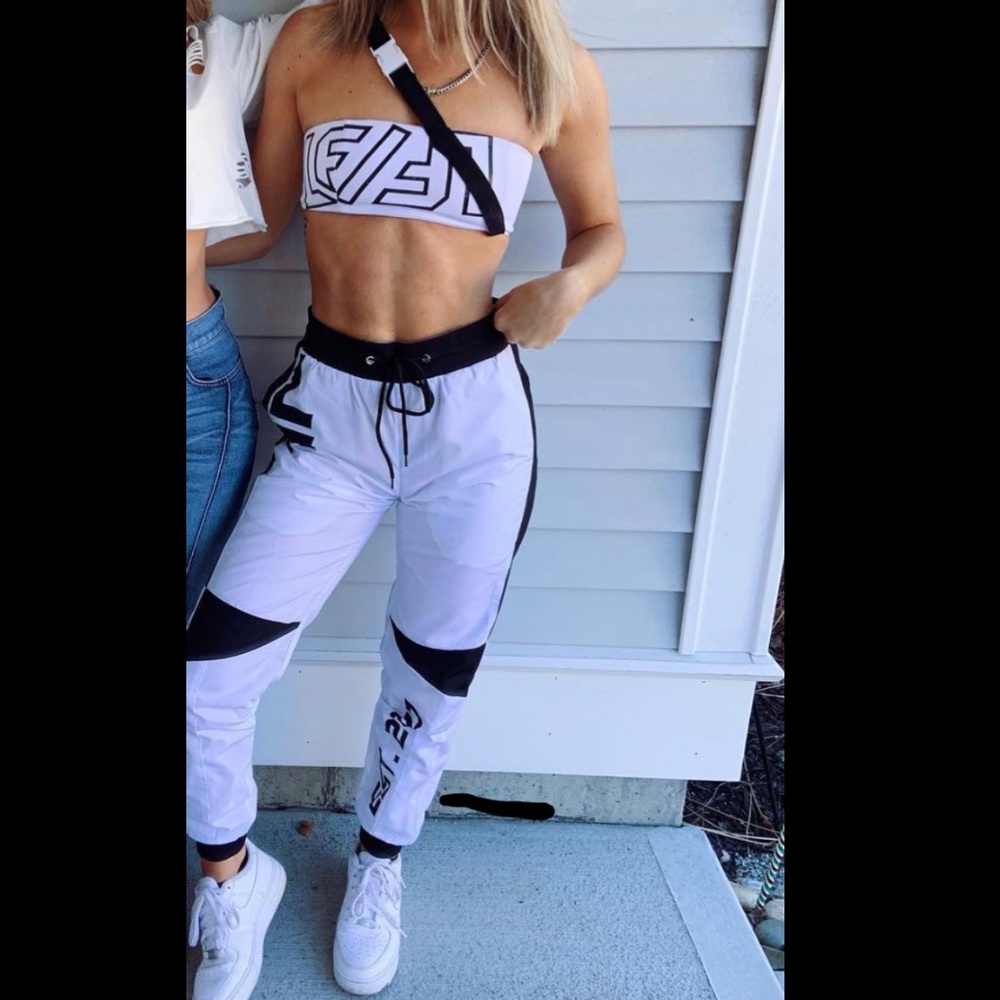 LF THE BRAND WHITE TRACKSUIT